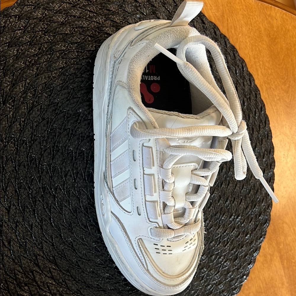 adidas White Chunky Sneakers Retro Style